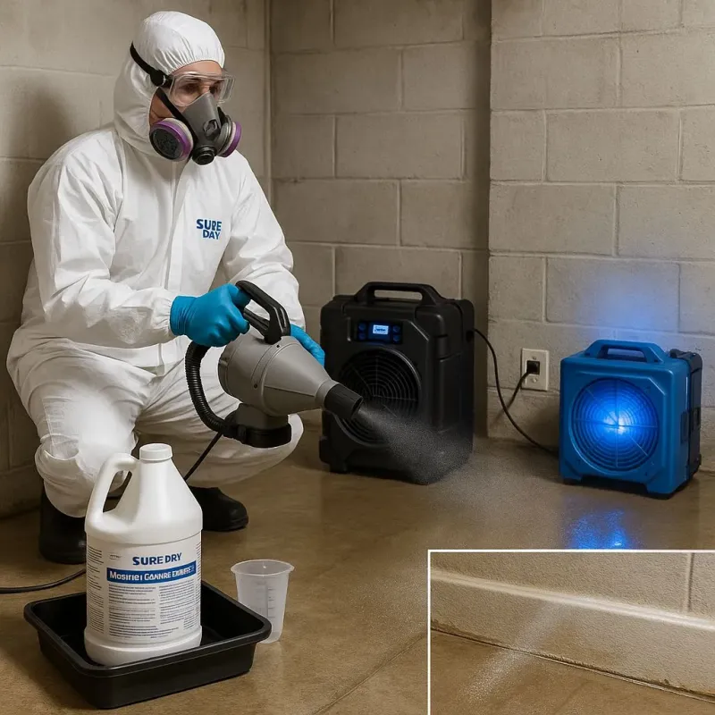 Sanitization and Odor Removal process in Clinton County, KY
